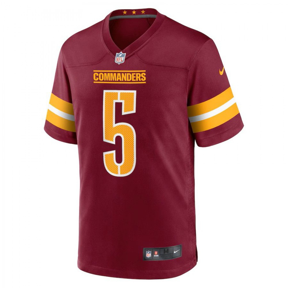 Jayden Daniels Washington Commanders Nike Vapor Untouchable Limited Jersey - Burgundy-GridironStore